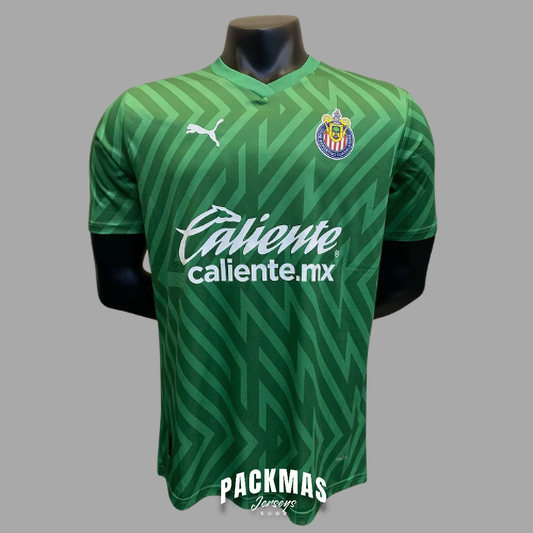 Chivas Portero Verde Versión Jugador | Temporada 23-24