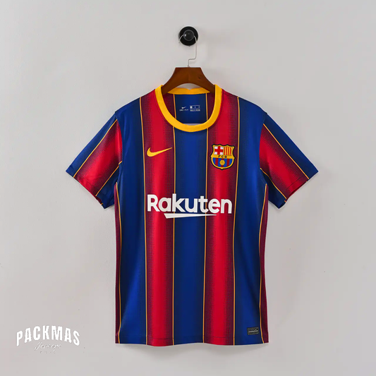 FC Barcelona Local Versión Retro Manga Corta | Temporada 21-22