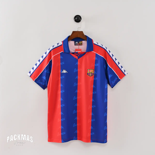 FC Barcelona Local Versión Retro Manga Corta | Temporada 96-97