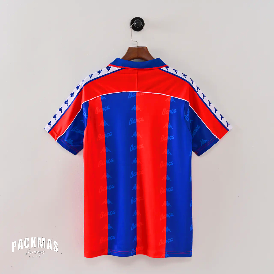 FC Barcelona Local Versión Retro Manga Corta | Temporada 96-97