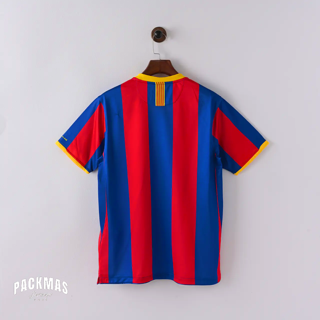 FC Barcelona Local Versión Retro Manga Corta | Temporada 10-11