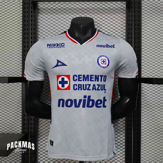 Cruz Azul Visitante Versión Jugador | Temporada 25-26
