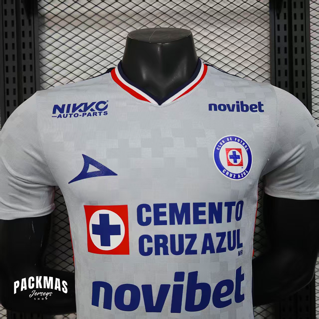 Cruz Azul Visitante Versión Jugador | Temporada 25-26