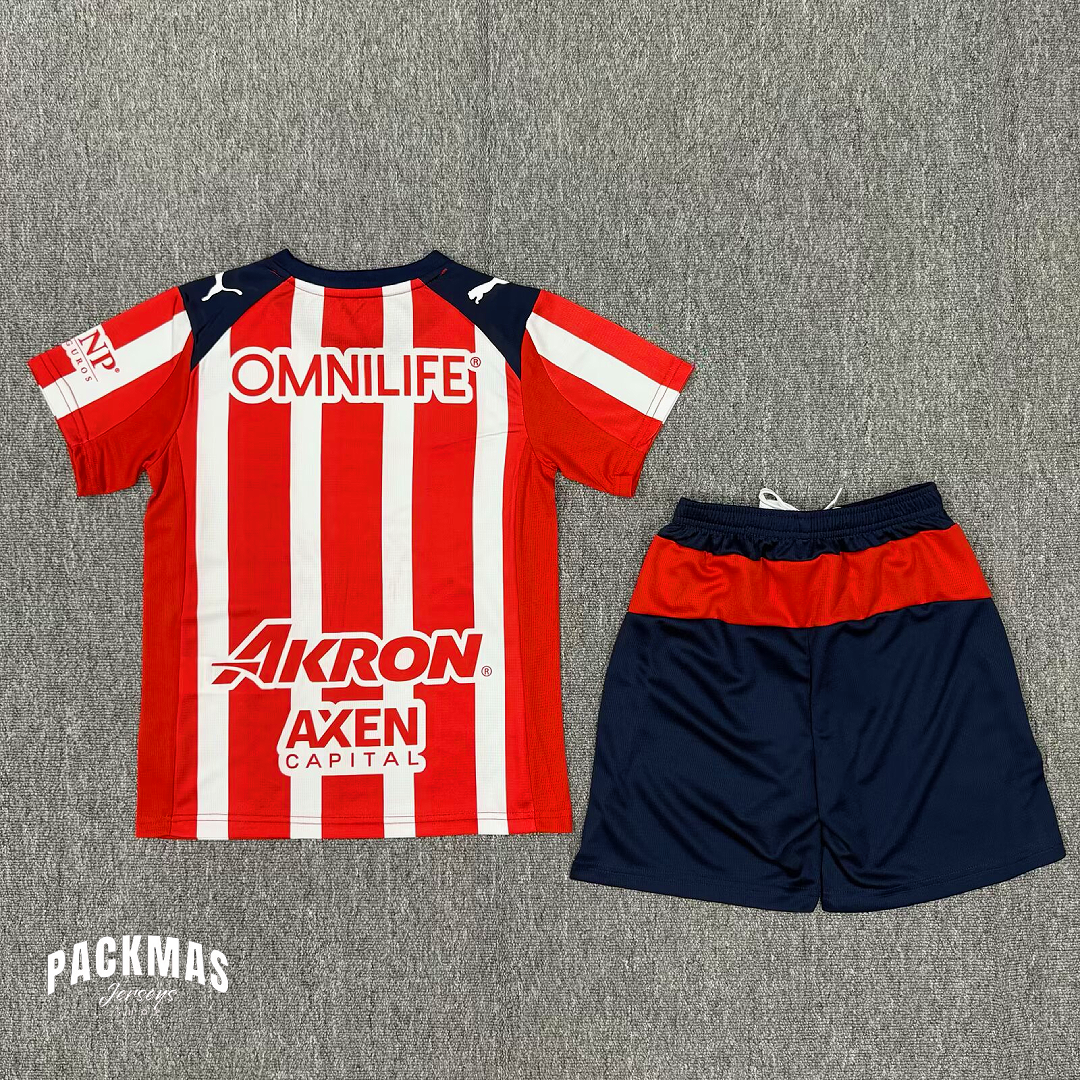 Chivas Local Versión Niño | Temporada 25-26
